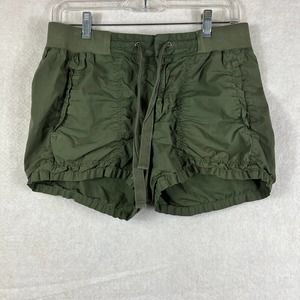 Lou & Grey Womens Shorts Jeans Olive Size Small